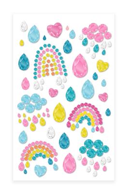 Gem Stickers Rainbows