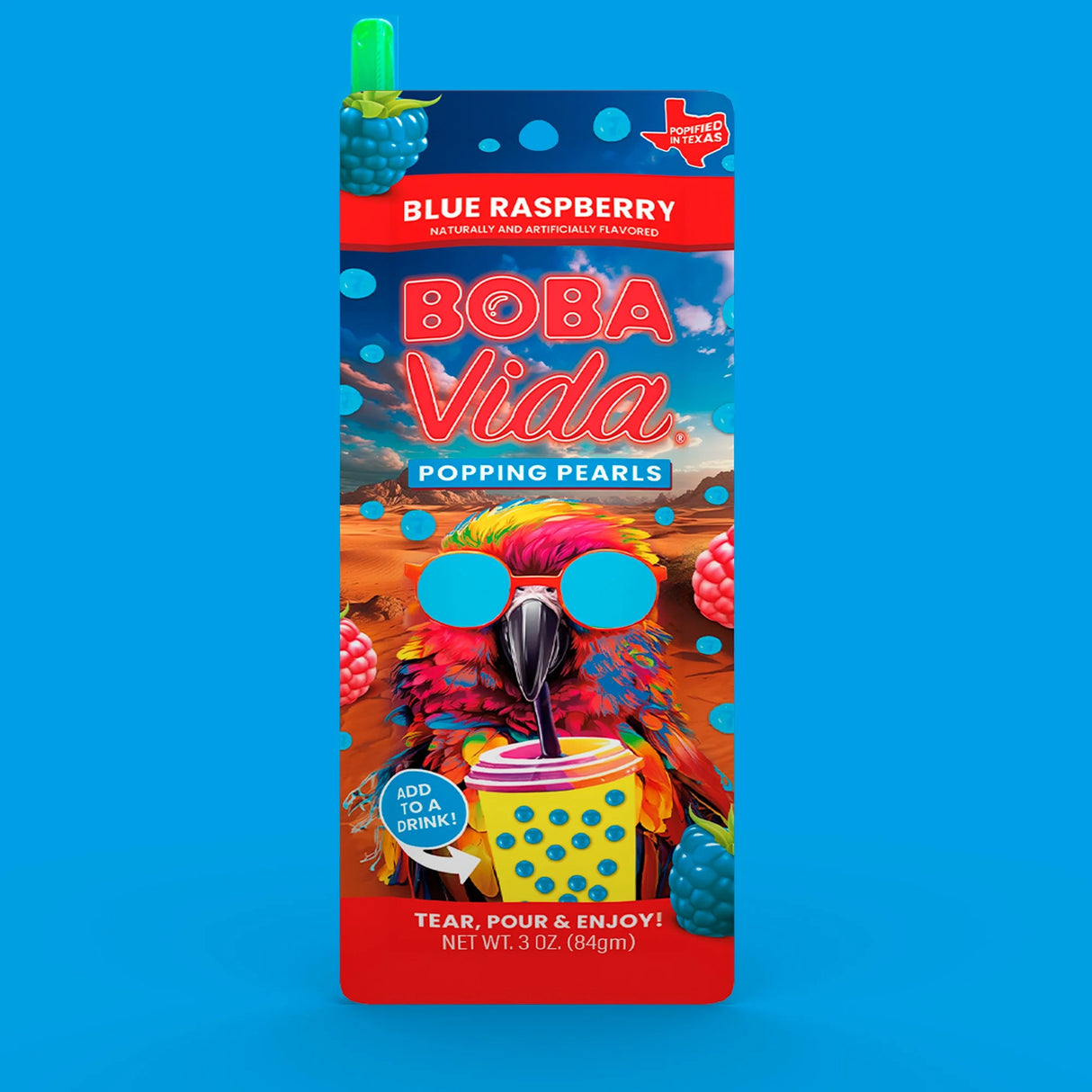 Boba Popping Pearls Blue Raspberry