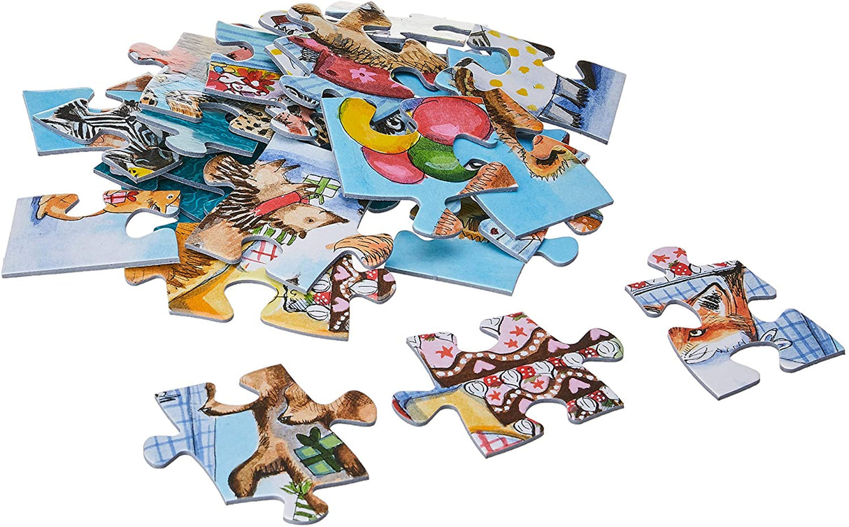 Silhouette Puzzles The Pirate And His Treasure - 36pcs