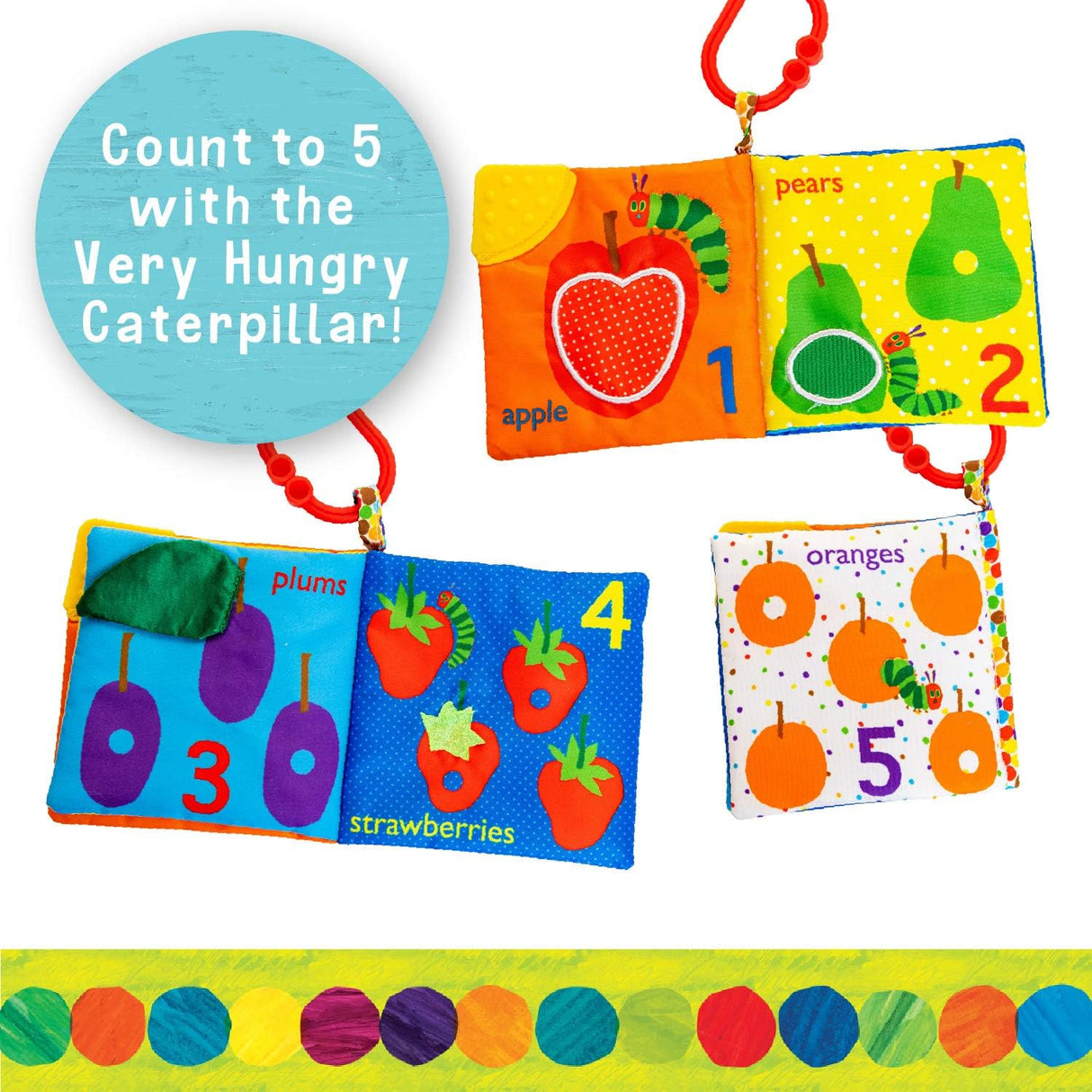 The Very Hungry Caterpillar Let's Count Eric Carle