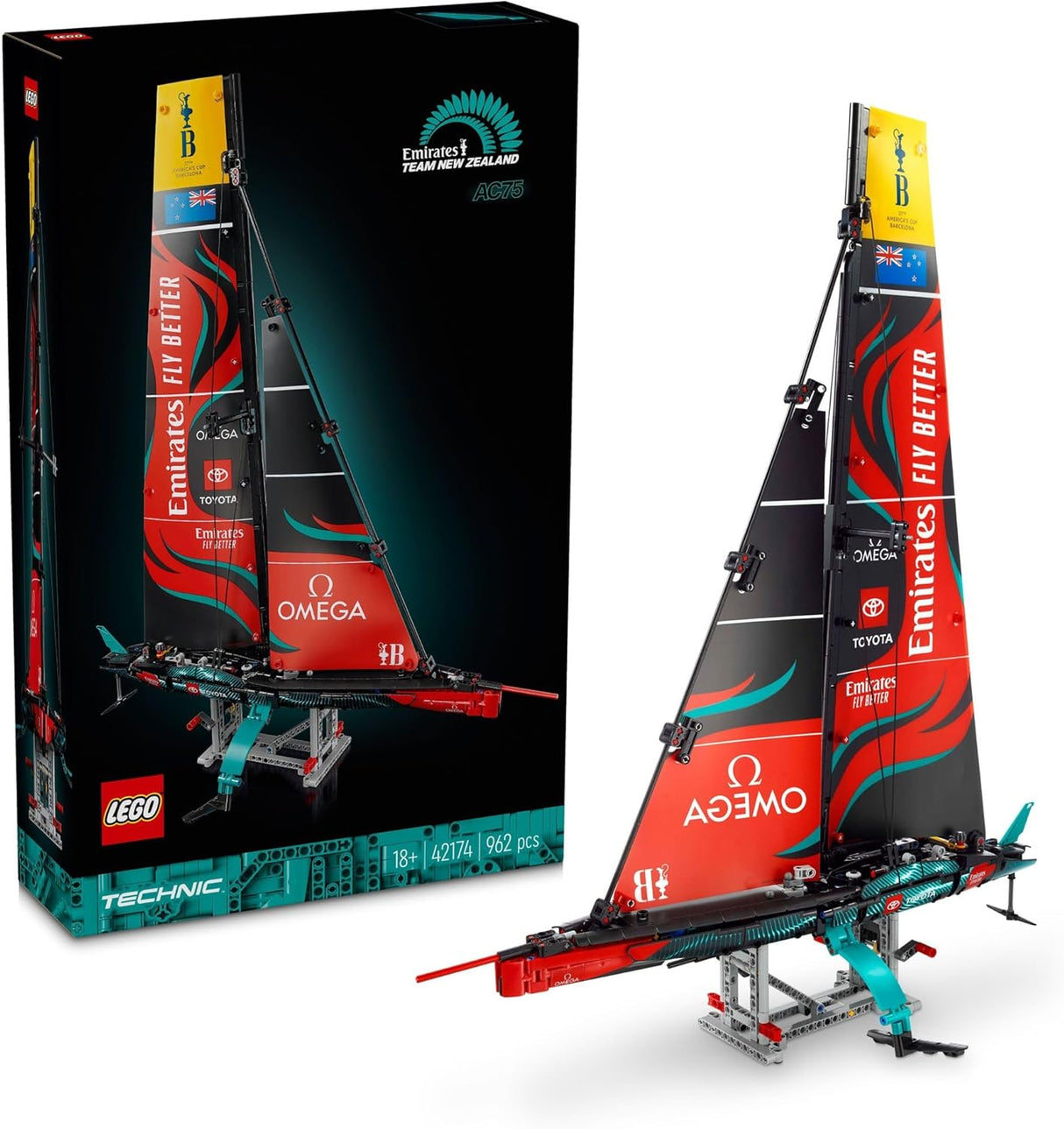 LEGO Technic: Emirates Team New Zealand AC75 Yacht