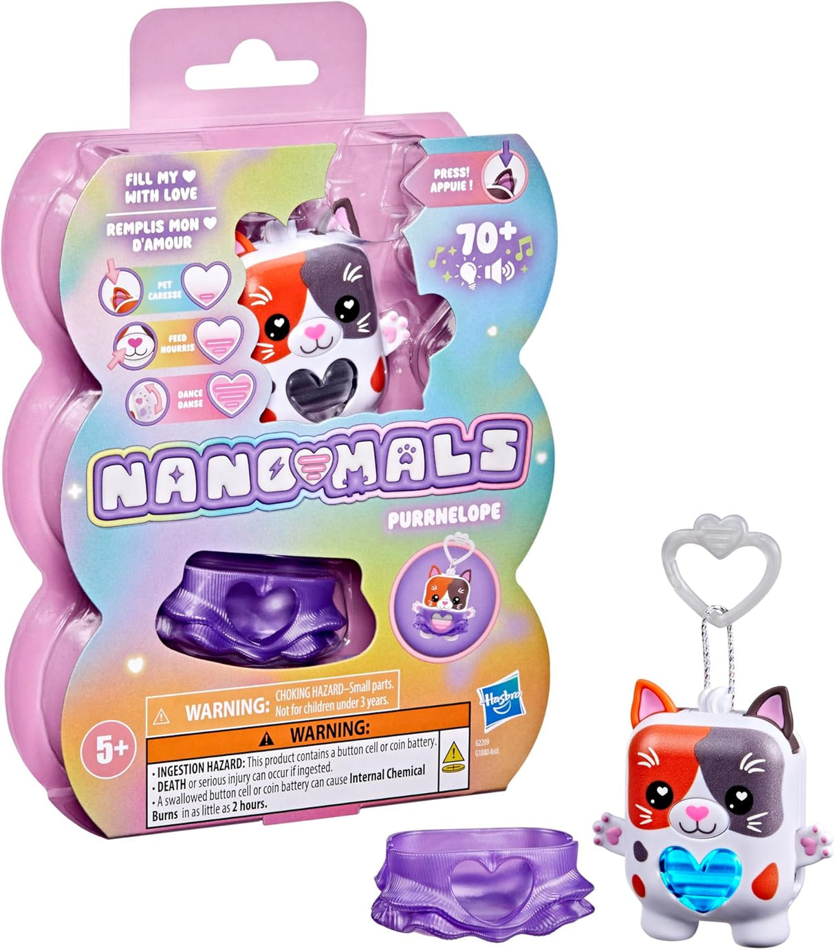NanoMals Purrnelope - Includes 1 Nano-mal