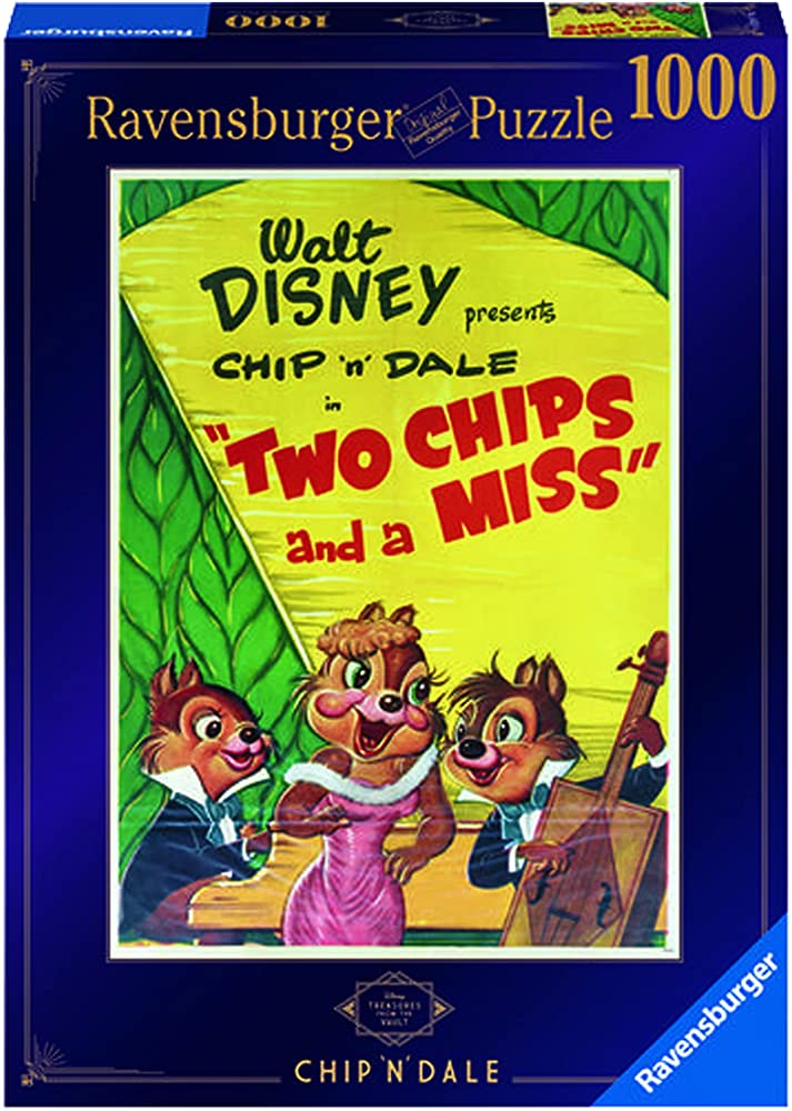 1000 pc Two Chips & a  Miss
