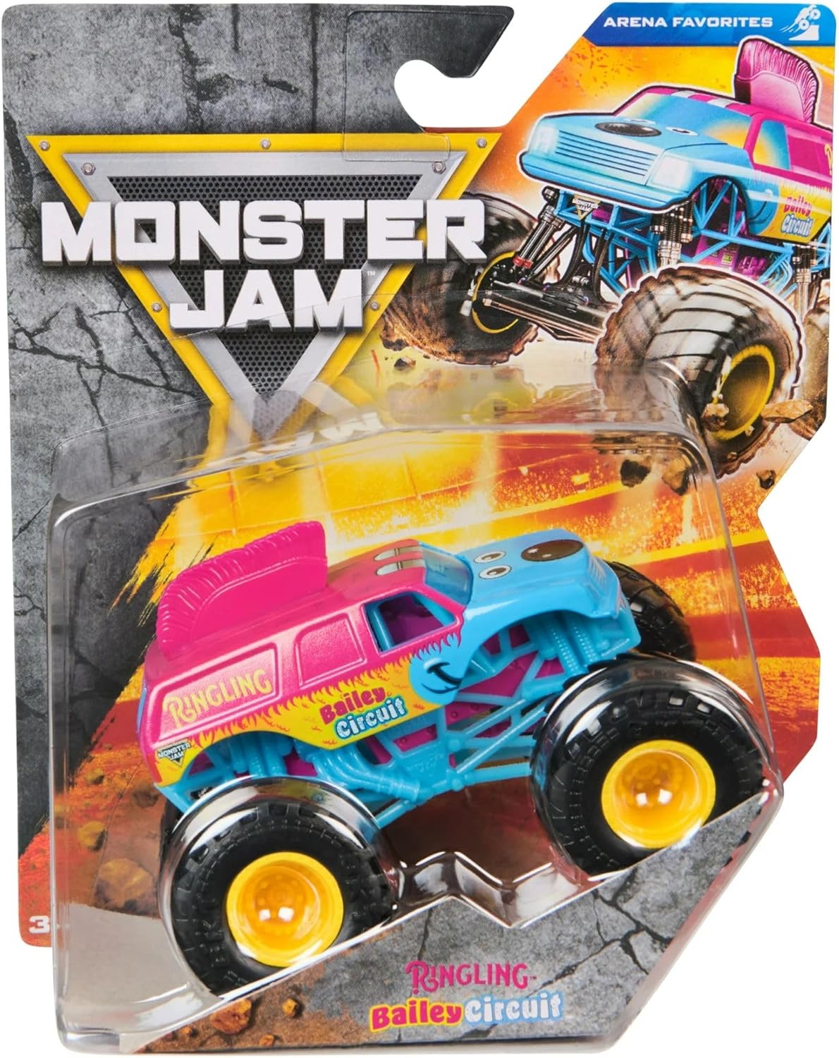 Monster Jam Ringling Bailey Circuit Arena Favorites