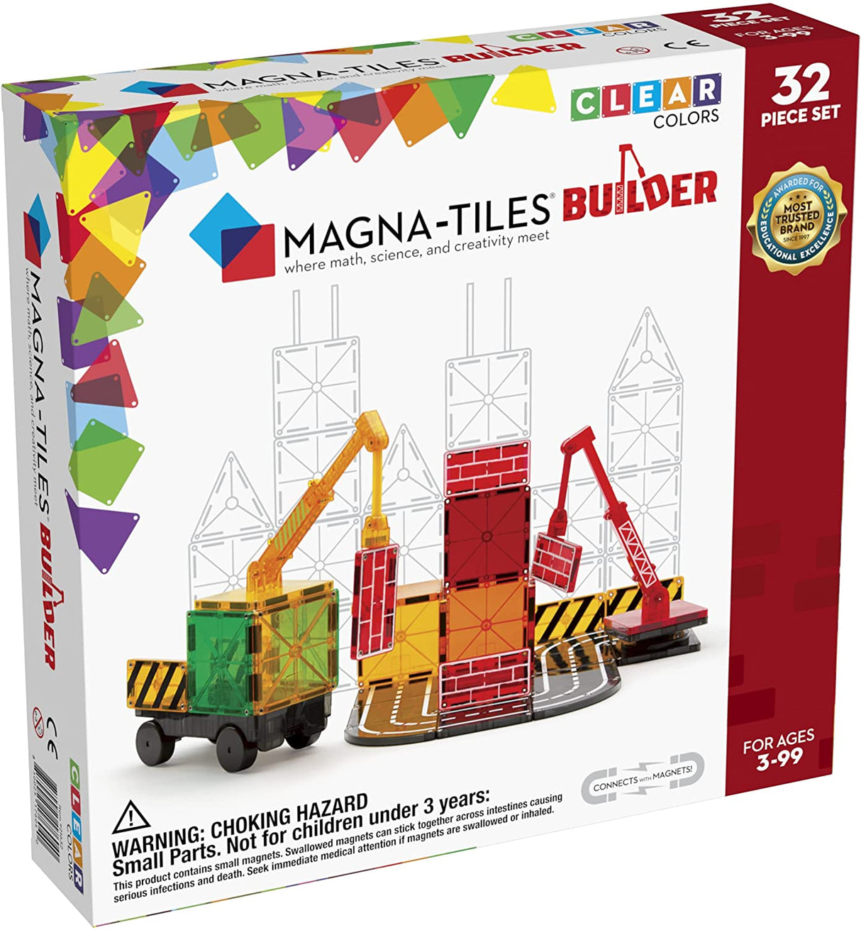 Builder Magna Tiles 32 Pc Set