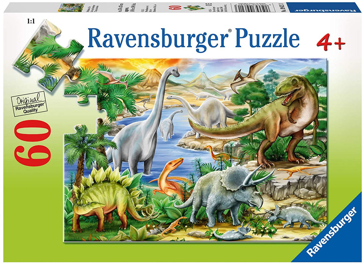 60 piece Prehistoric Life Puzzle