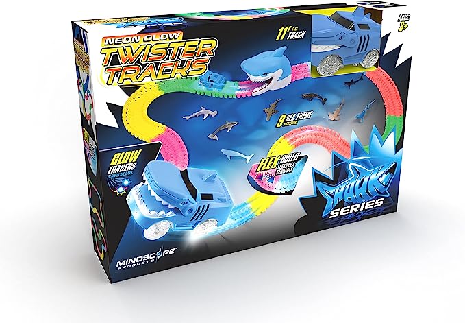 Shark Series Twister Tracks Neon