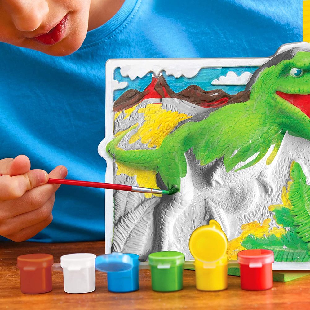3D Dino Paint Your Own
