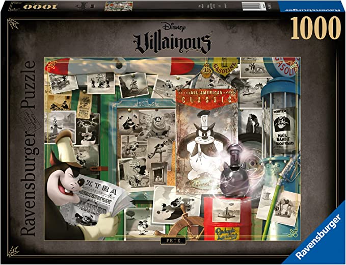 1000 pc Pete Villainous Disney