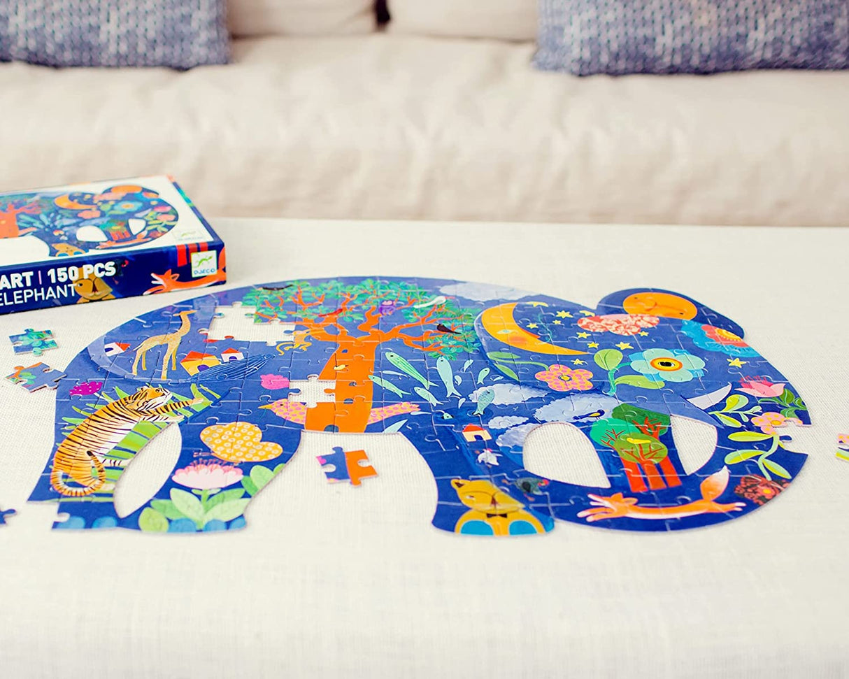 150 pc Elephant Puzz'art