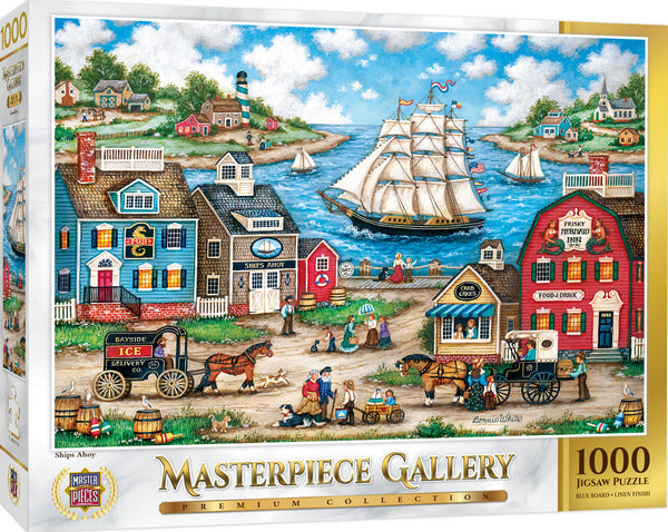 1000 pc Ships Ahoy Masterpiece