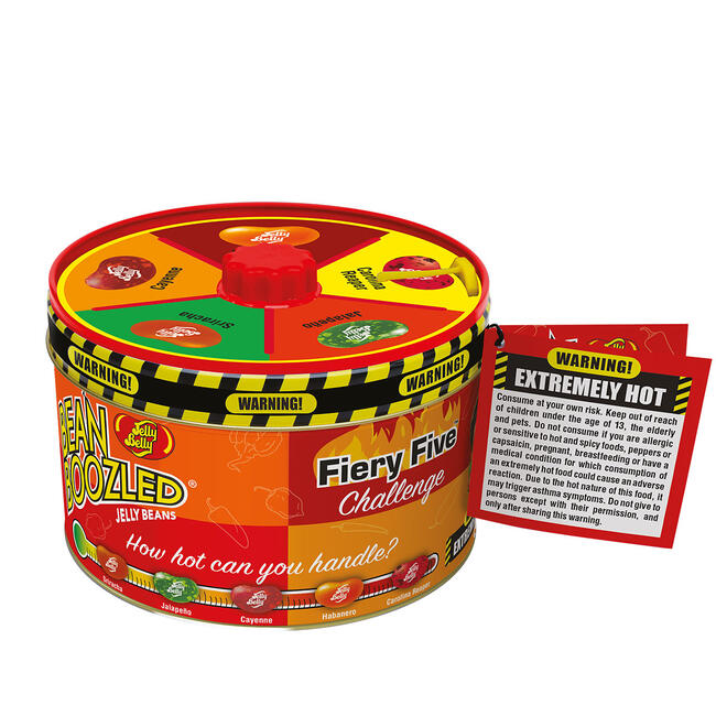 Bean Boozled Fiery Five Spinner Challenge