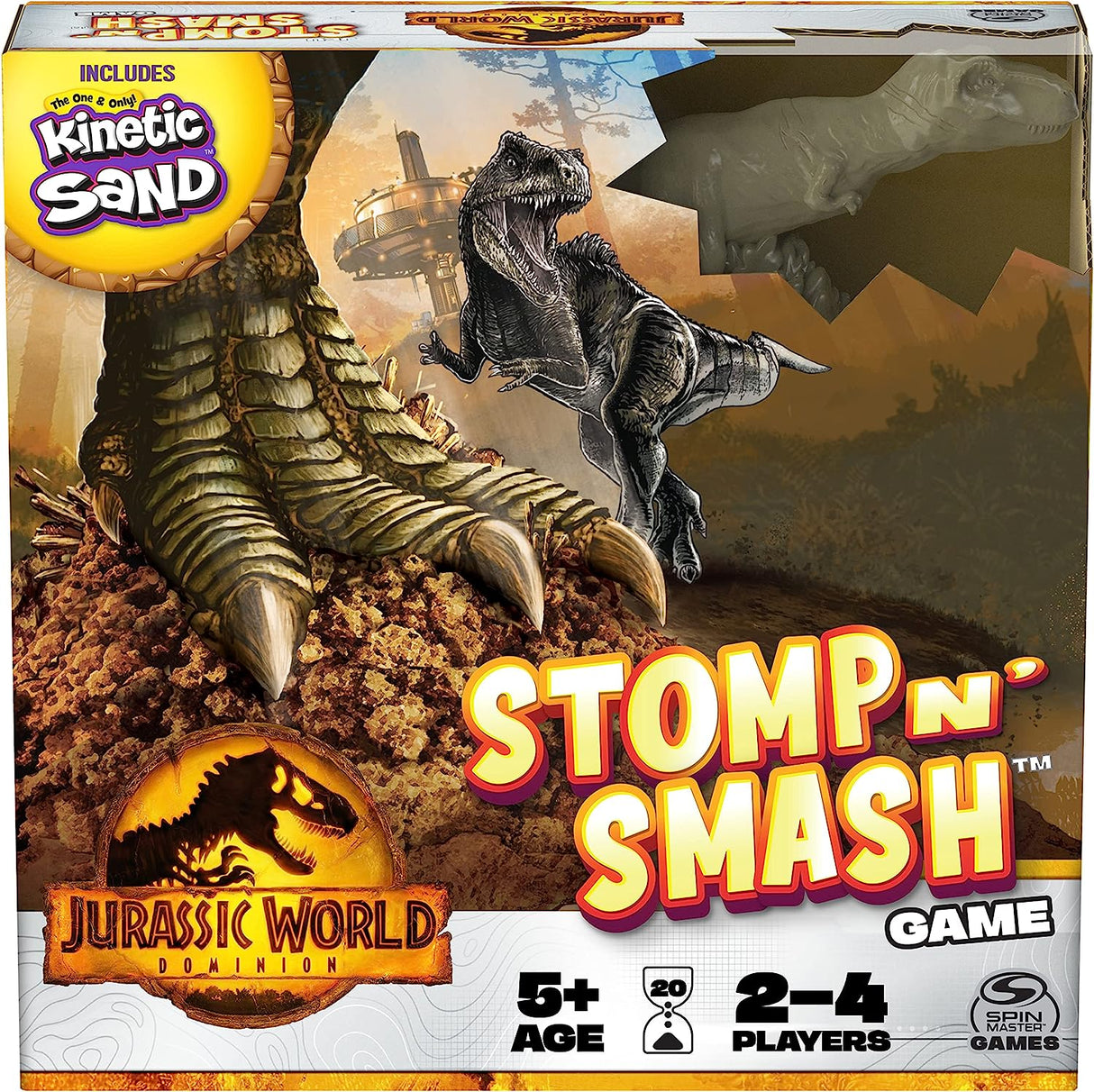 Stomp N Smash Game w/Kinetic Sand