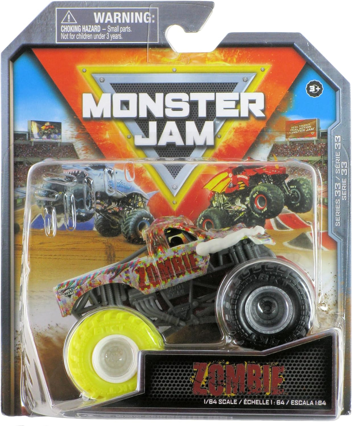 Monster Jam Zombie 1/64 scale