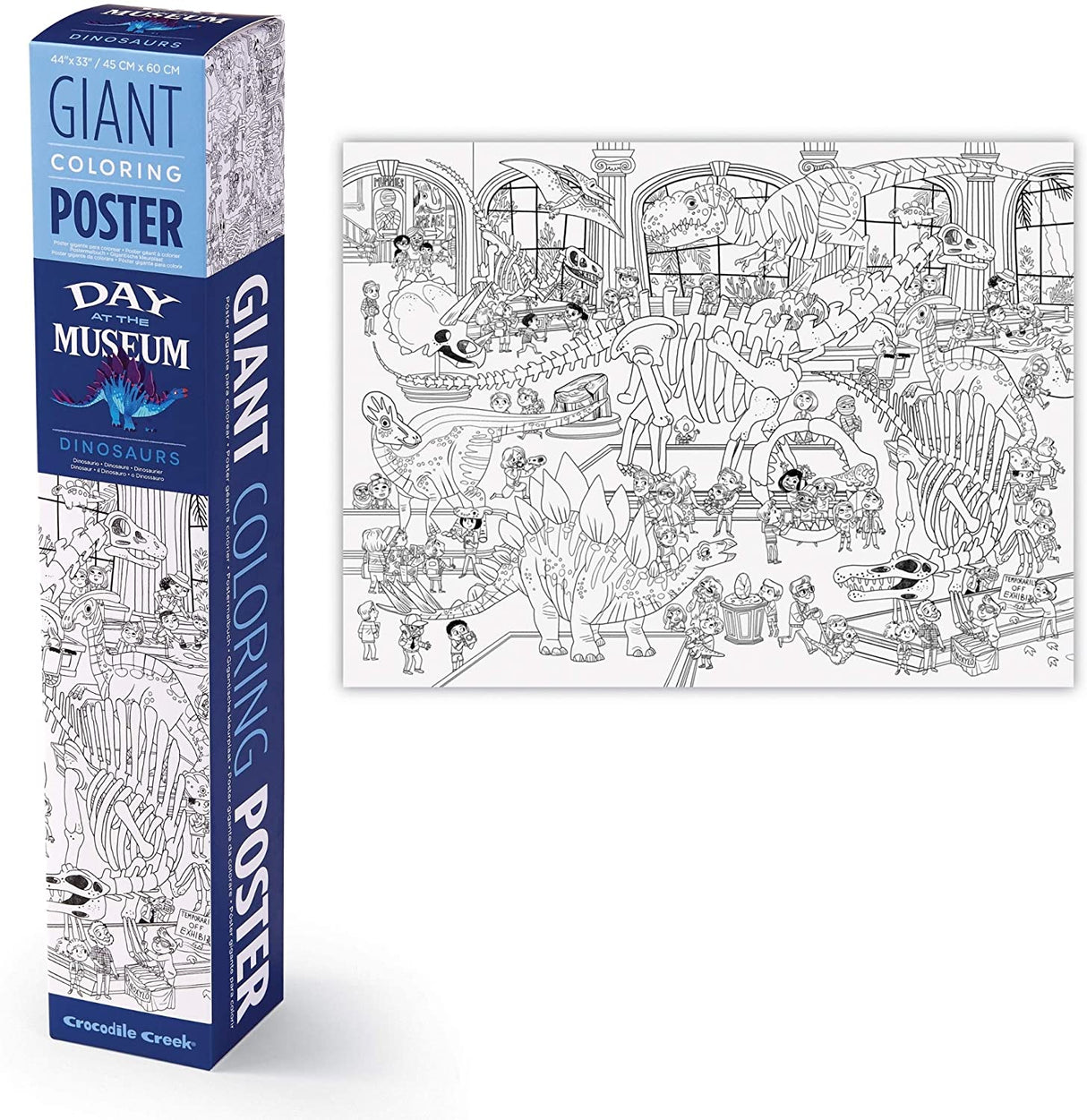 Giant Coloring Poster Dinosaur