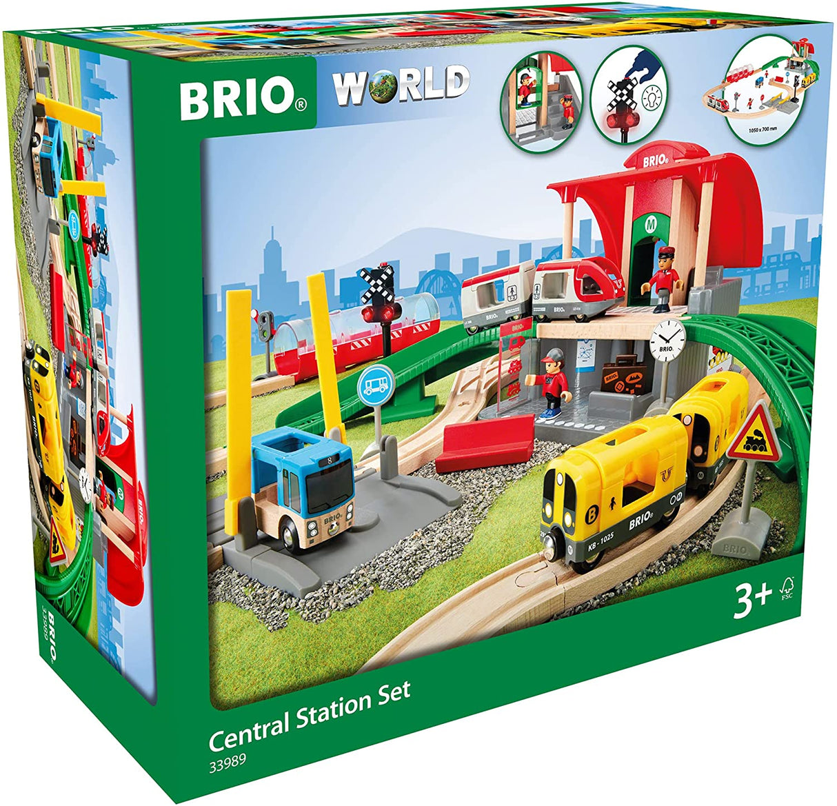 Brio Snow Plow Train