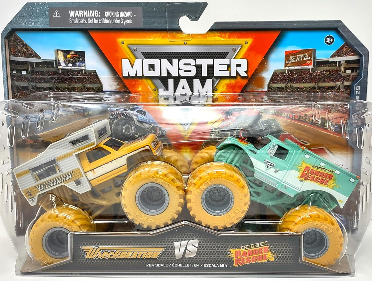 Monster Jam Wreckreation vs Ranger Rescue