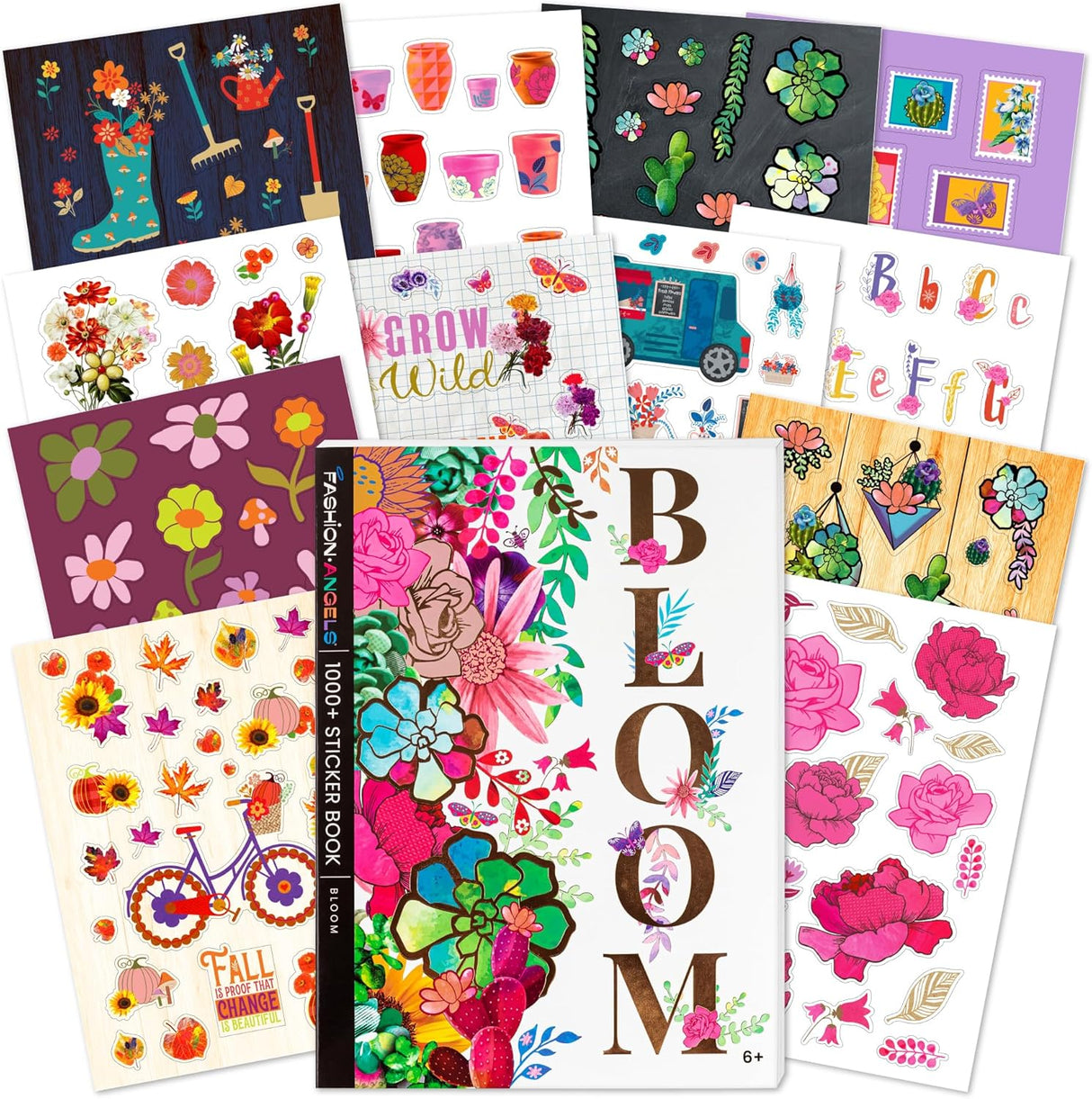 1000+ Bloom Sticker Book