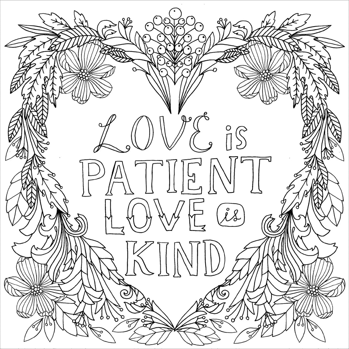 Adult Coloring Book Color Me Blessed