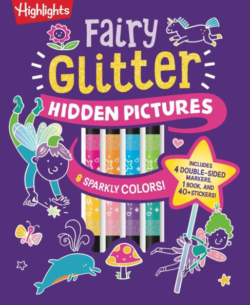 Fairy Glitter Hidden Pictures Sparkly Colors Highlights