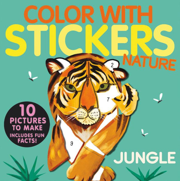 Color with Stickers Jungle