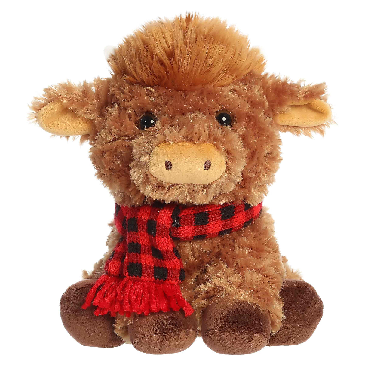 10" Frosty Farm Highland Cow