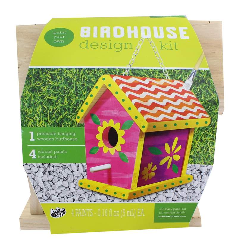 Paint your own Bird House