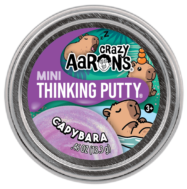 2" Mini Thinking Putty Mini Capybara