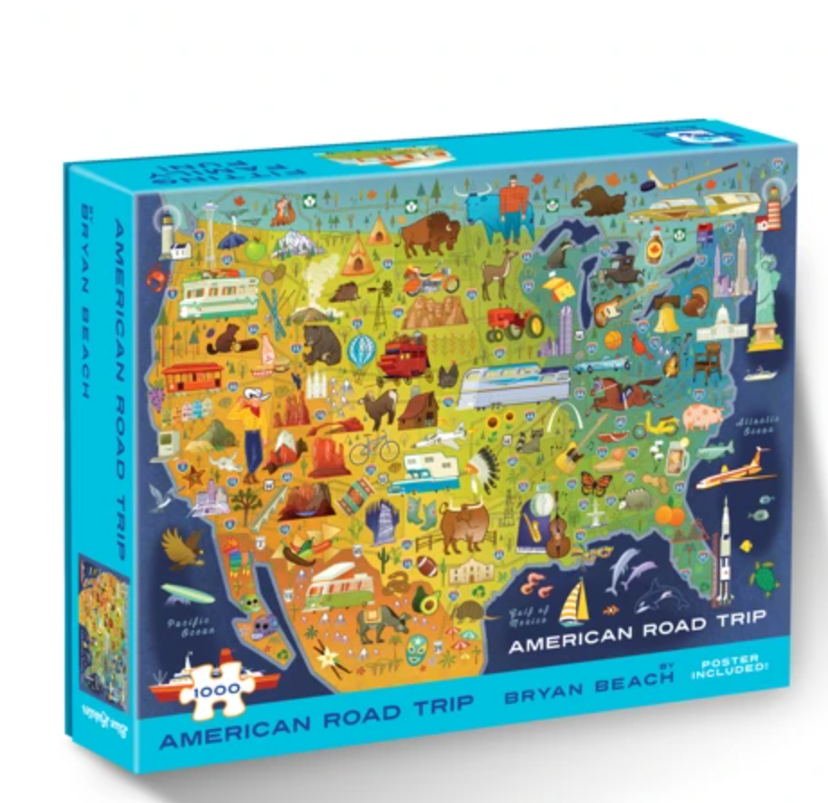 1000 pc American Road Trip Puzzle