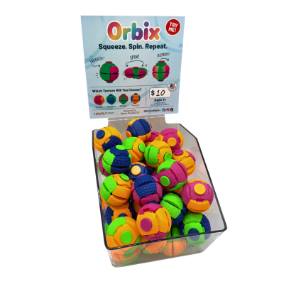 Bippits 3D Printed Orbix 3 in 1 Sensory Fidget Toy