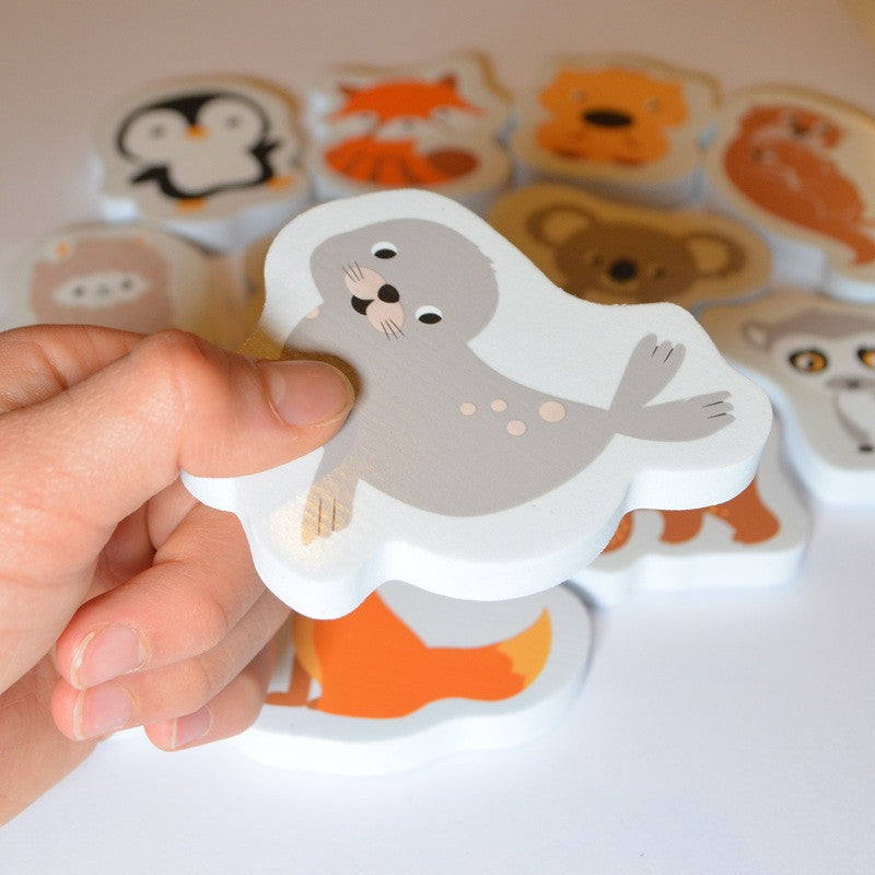 Bath Stickers Furry Friends