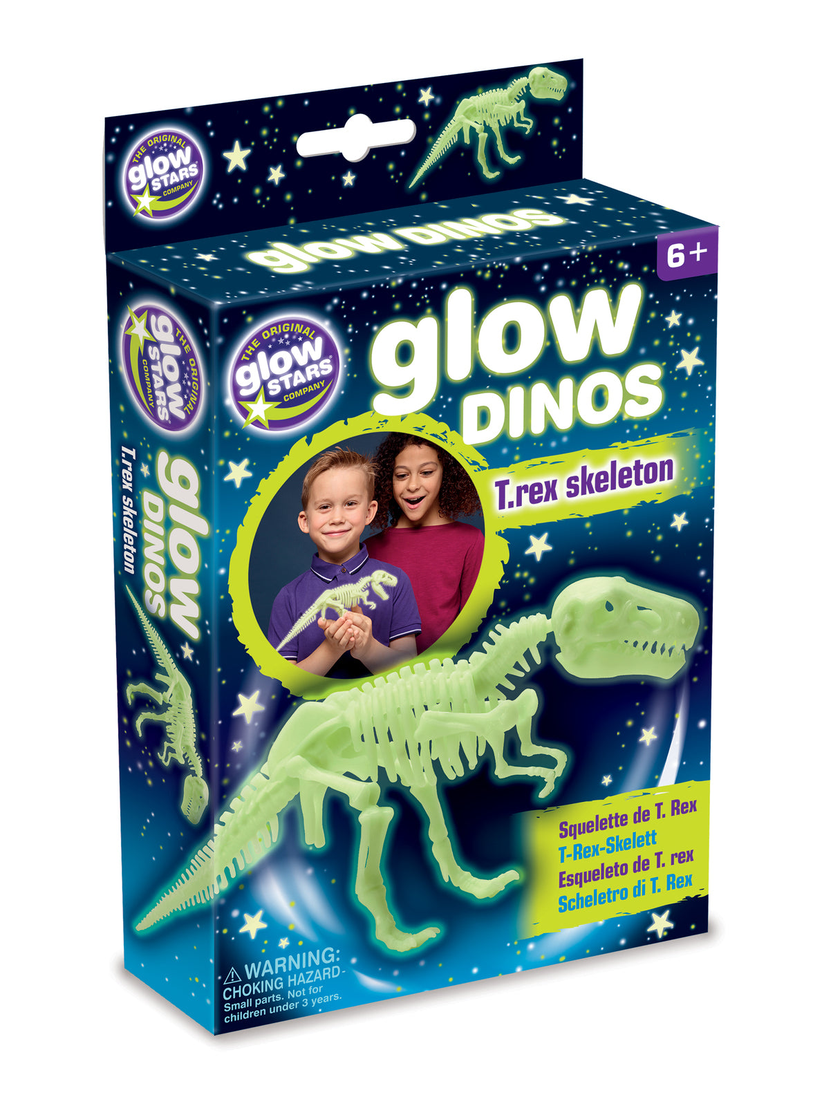 Glow Dinos T Rex Skeleton