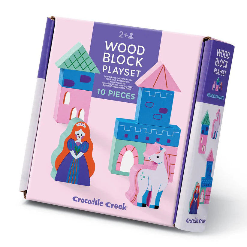 Wood Block Playset Princess Palace