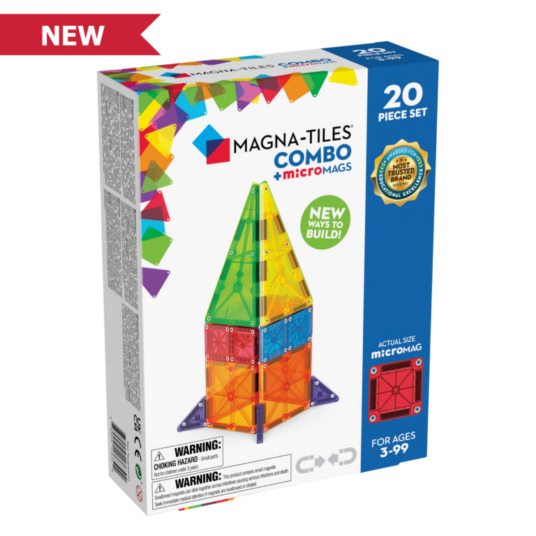Magna Tiles Combo Micro Mags 20 pieces