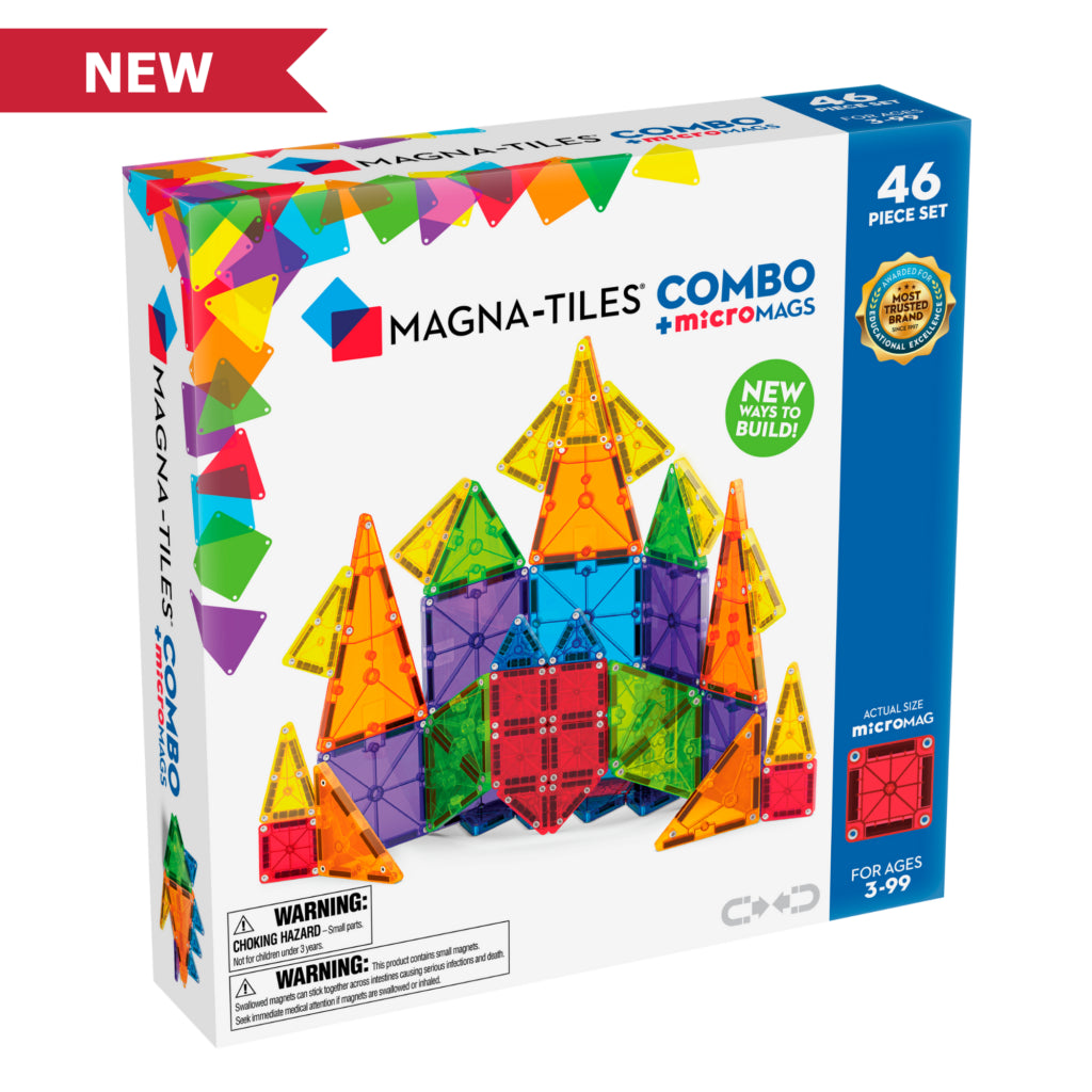 Magna Tiles Combo Micro Mags 46 pieces