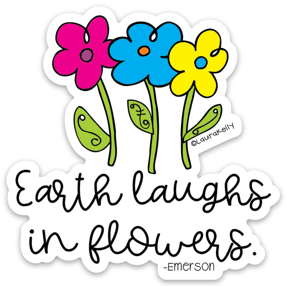 Earth Laughs in Flowers