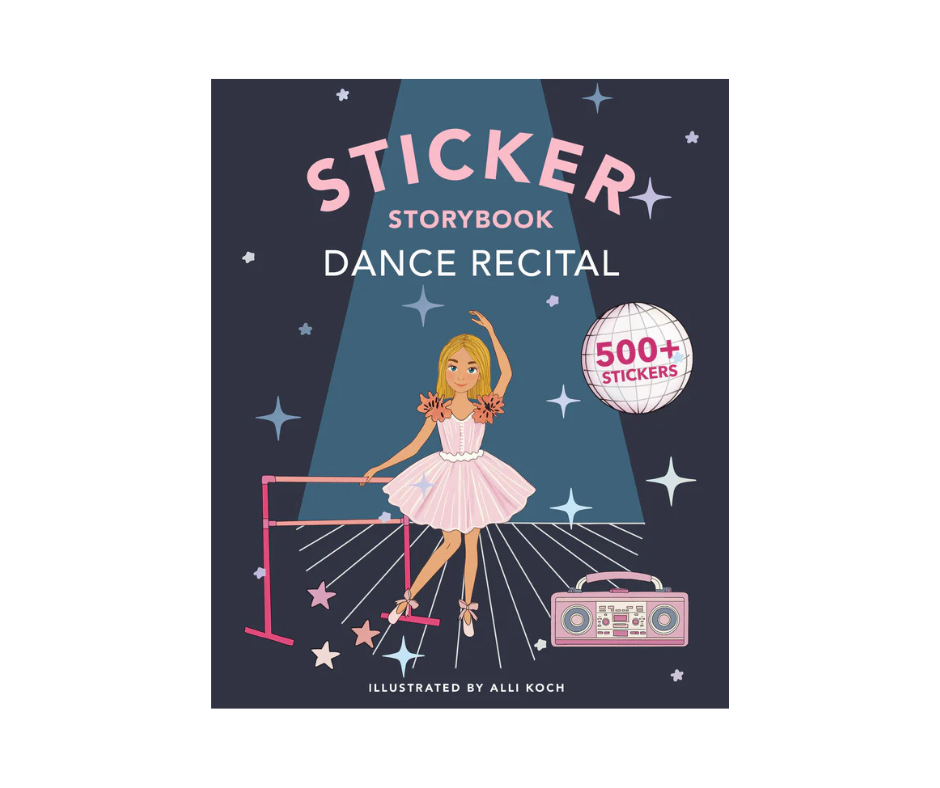 Dance Recital Sticker Storybook