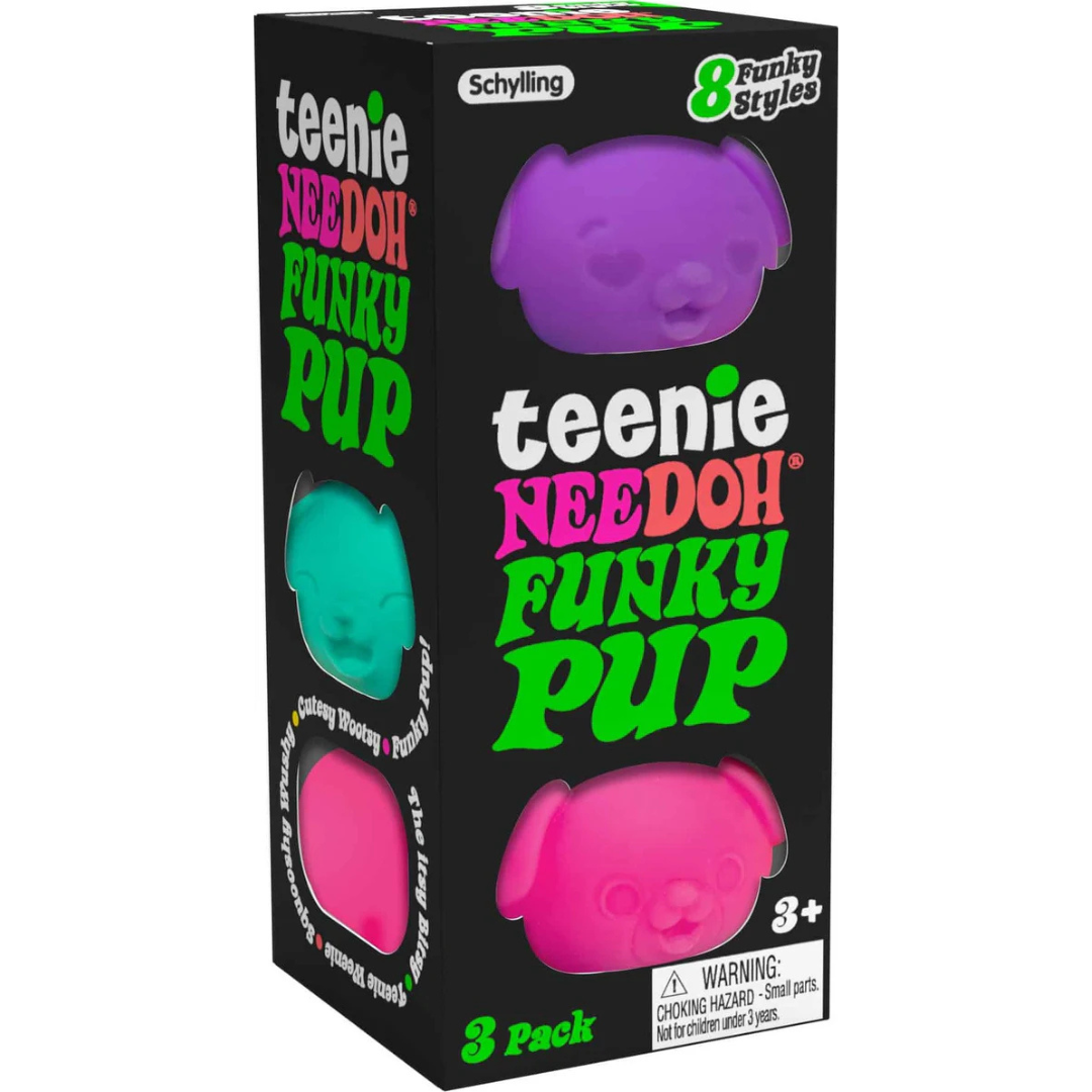 Teenie Funky Pups Nee Doh (assorted)