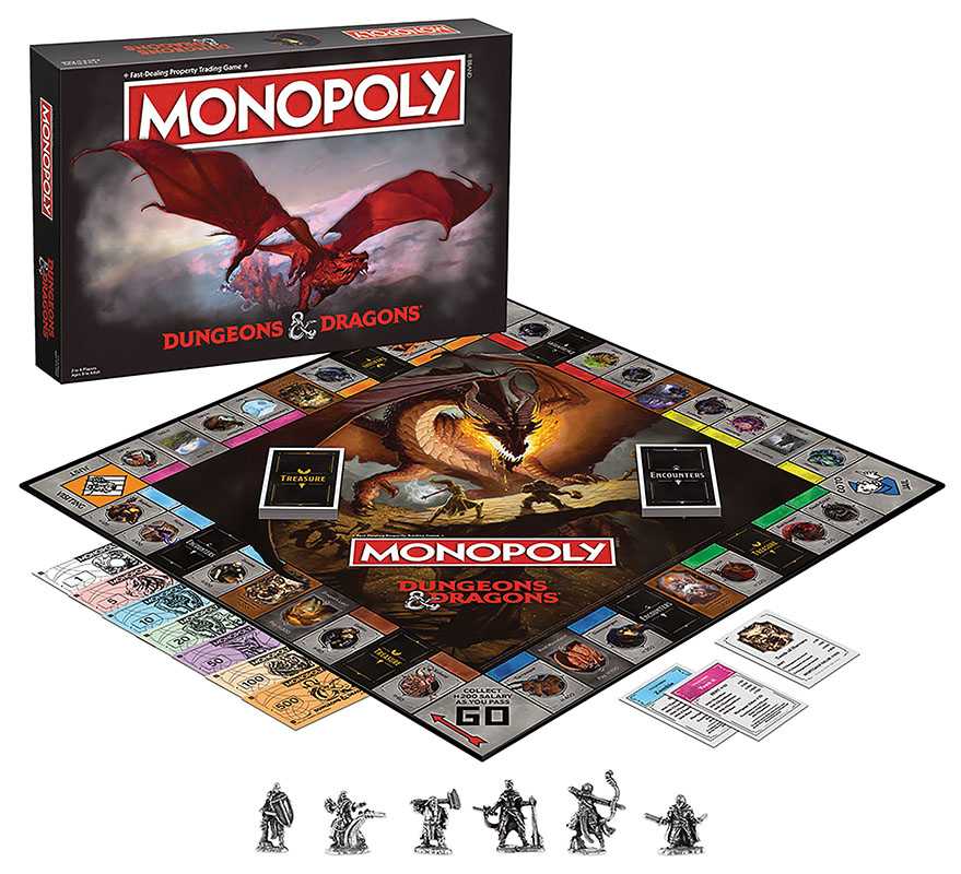 Monopoly Dungeons and Dragons