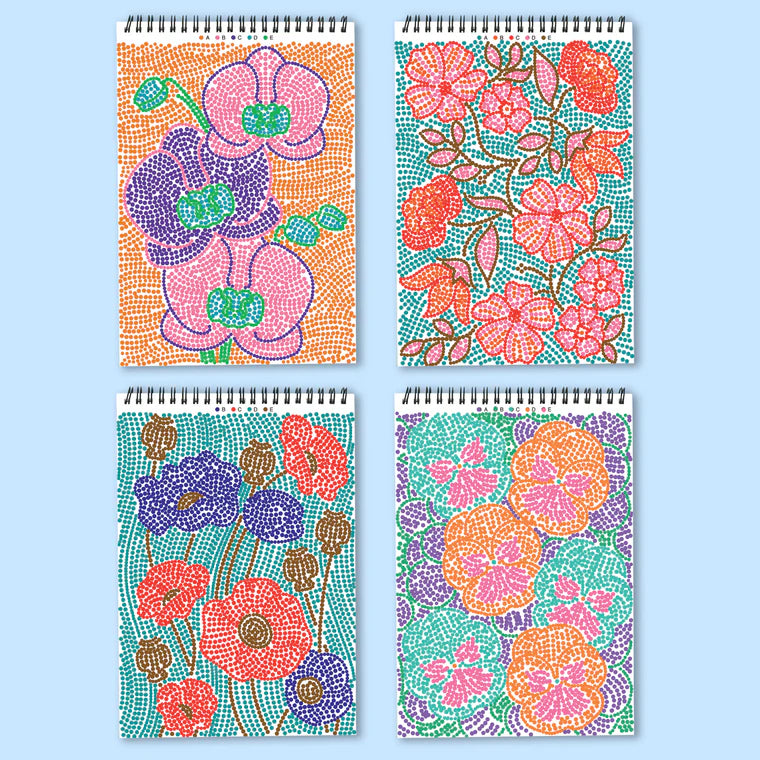 FlowArt Dots By Letter Botanical