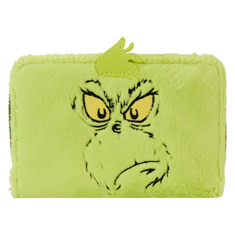 Dr. Seuss Plush Grinch GID Wallet