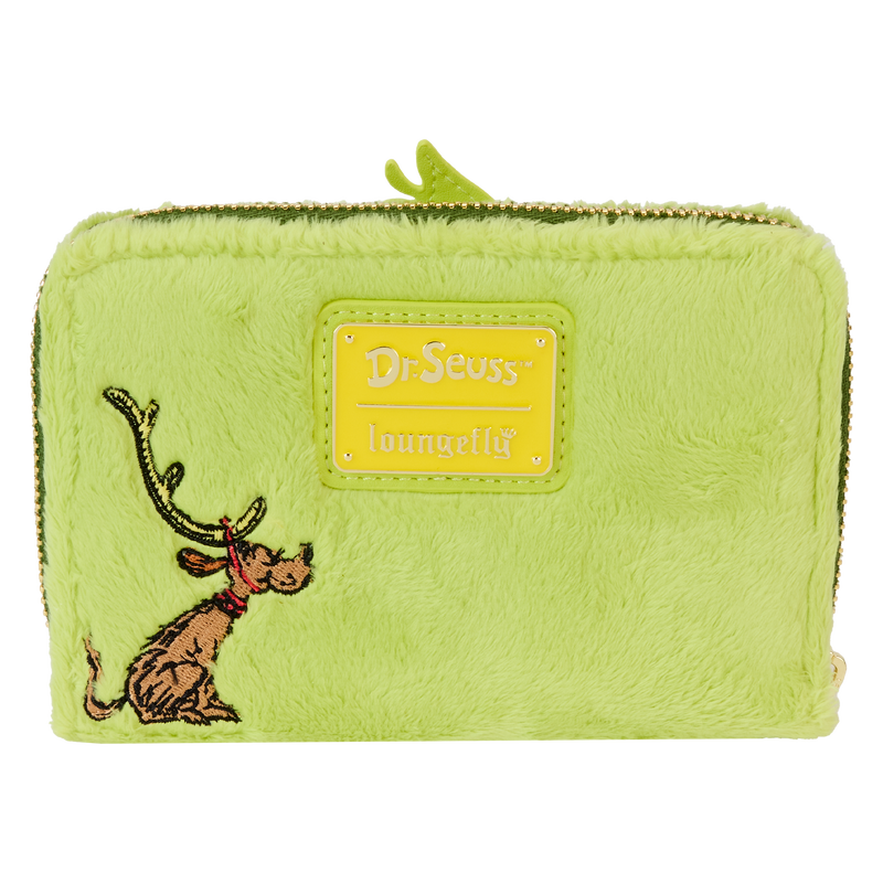 Dr. Seuss Plush Grinch GID Wallet