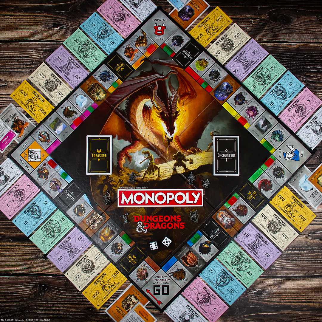 Monopoly Dungeons and Dragons