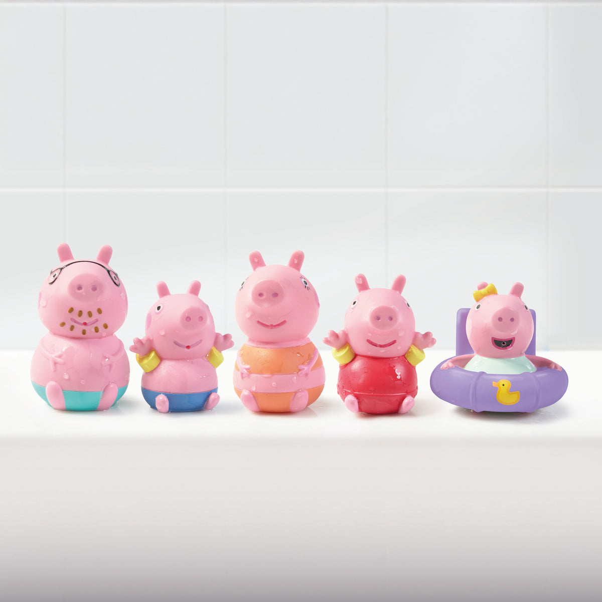 Peppa Pig 5 Bath Squirters