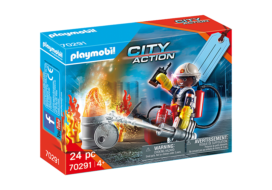 Fire Rescue Gift Set Playmobil