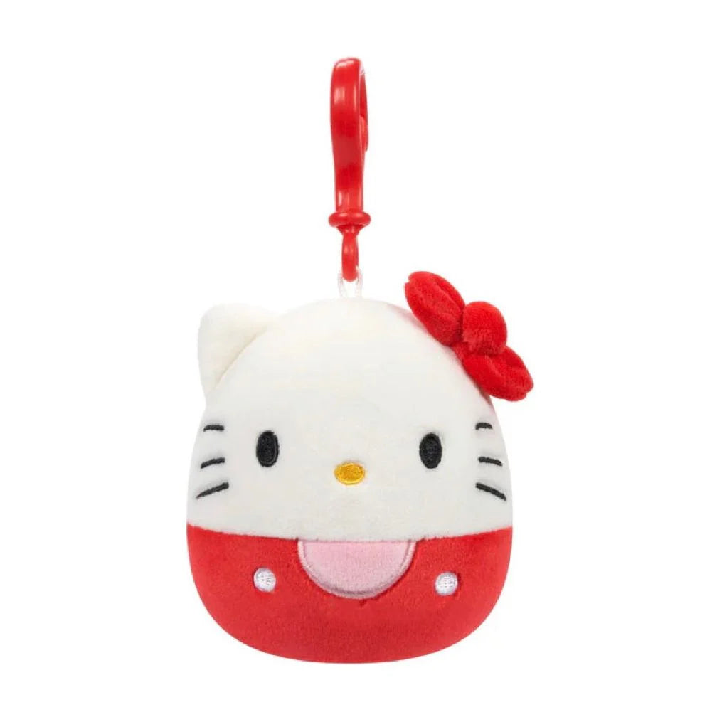 Clip On Red/White Hello Kitty