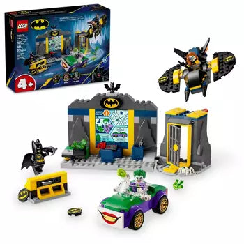 DC The Batcave with Batman, Batgirl and the Joker