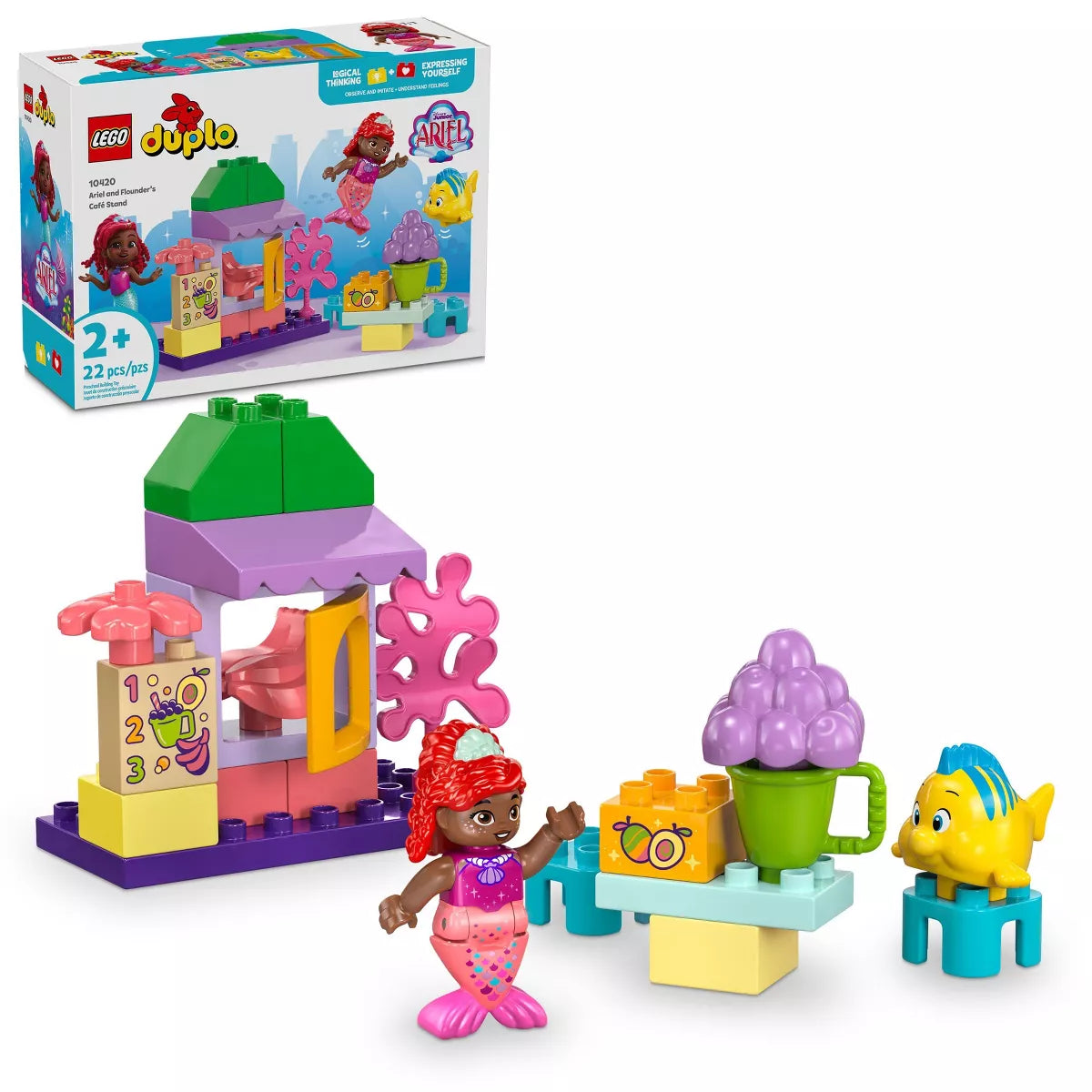 LEGO DUPLO Disney: Ariel and Flounder's Café Stand