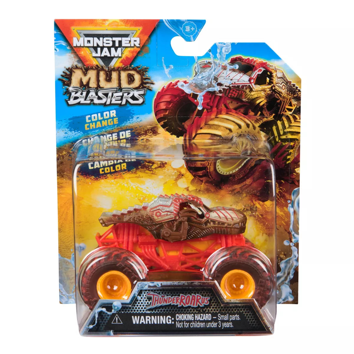 Monster Jam Mud Blasters ThunderRoarus 1/64 Scale