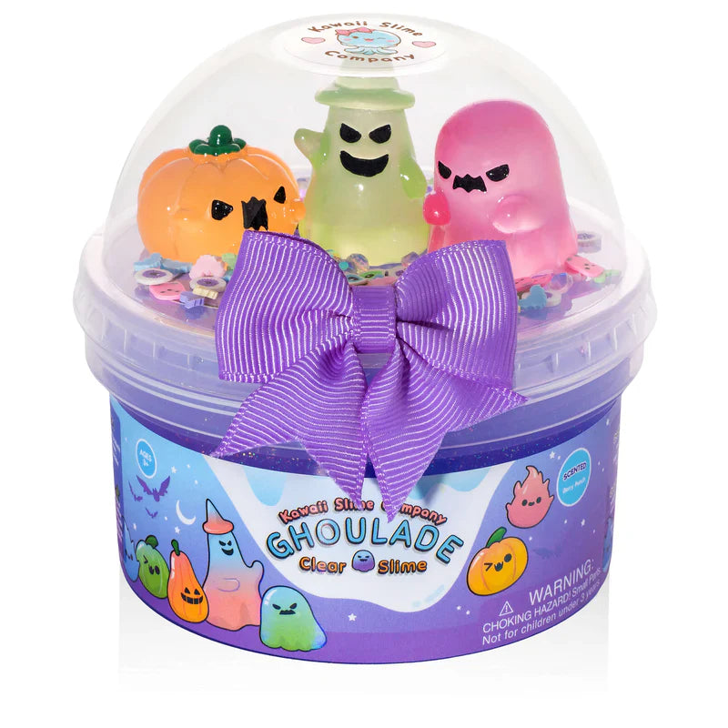 Kawaii Ghoulade Clear Slime